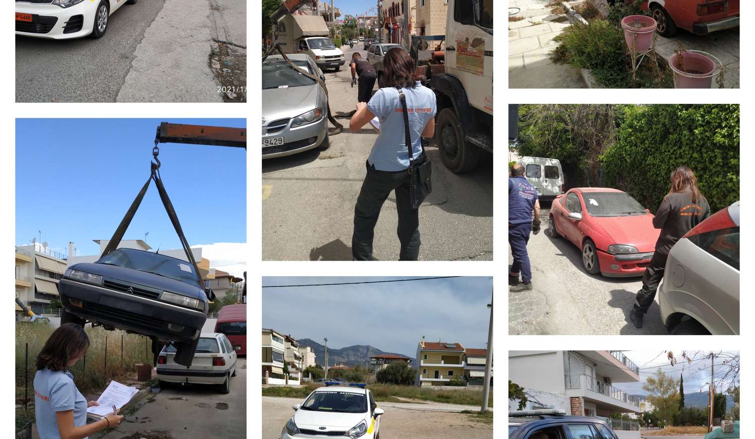 Εντείνεται η προσπάθεια της Δημ. Αστυνομίας για απομάκρυνση εγκαταλελειμμένων οχημάτων