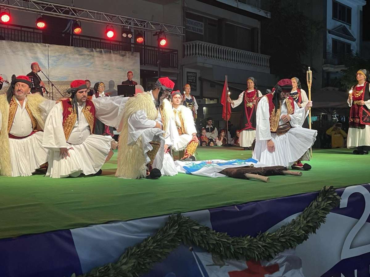 Tίμησαν οι Αχαρνές την επέτειο των 200 χρόνων από την Ελληνική Επανάσταση