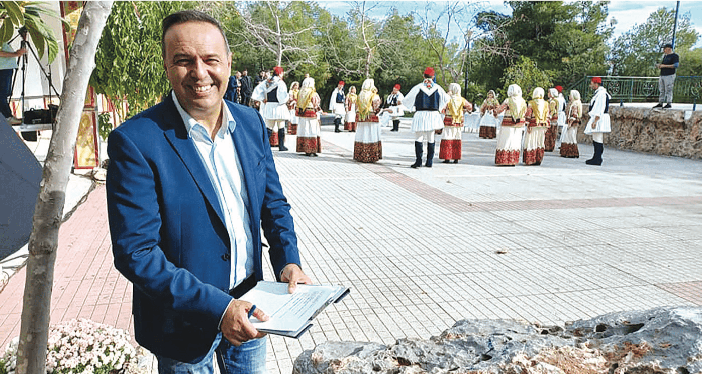 Γυρίσματα της Εκπομπής «Από Τόπο σε Τόπο» για ιστορία και το πολιτισμό των Αχαρνών