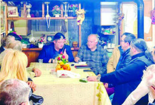 Συνάντηση Σπύρου Βρεττού με τον Πολιτιστικό Σύλλογο «Αριστοφάνης»