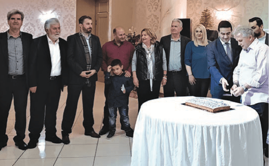 Ενθουσιασμός στην πίτα ΠΑΣΟΚ – ΚΙΝΑΛ ΑΧΑΡΝΩΝ