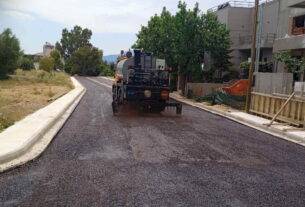 Ευρώπη Κοσμίδη: Συνεχίζεται η ασφαλτόστρωση σε περιοχές των Αχαρνών με χρηματοδότηση της Περιφέρειας Αττικής