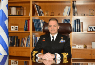 Από τις Αχαρνές ο νέος Αρχηγός ΓΕΝ Δημήτριος-Ελευθέριος Κατάρας