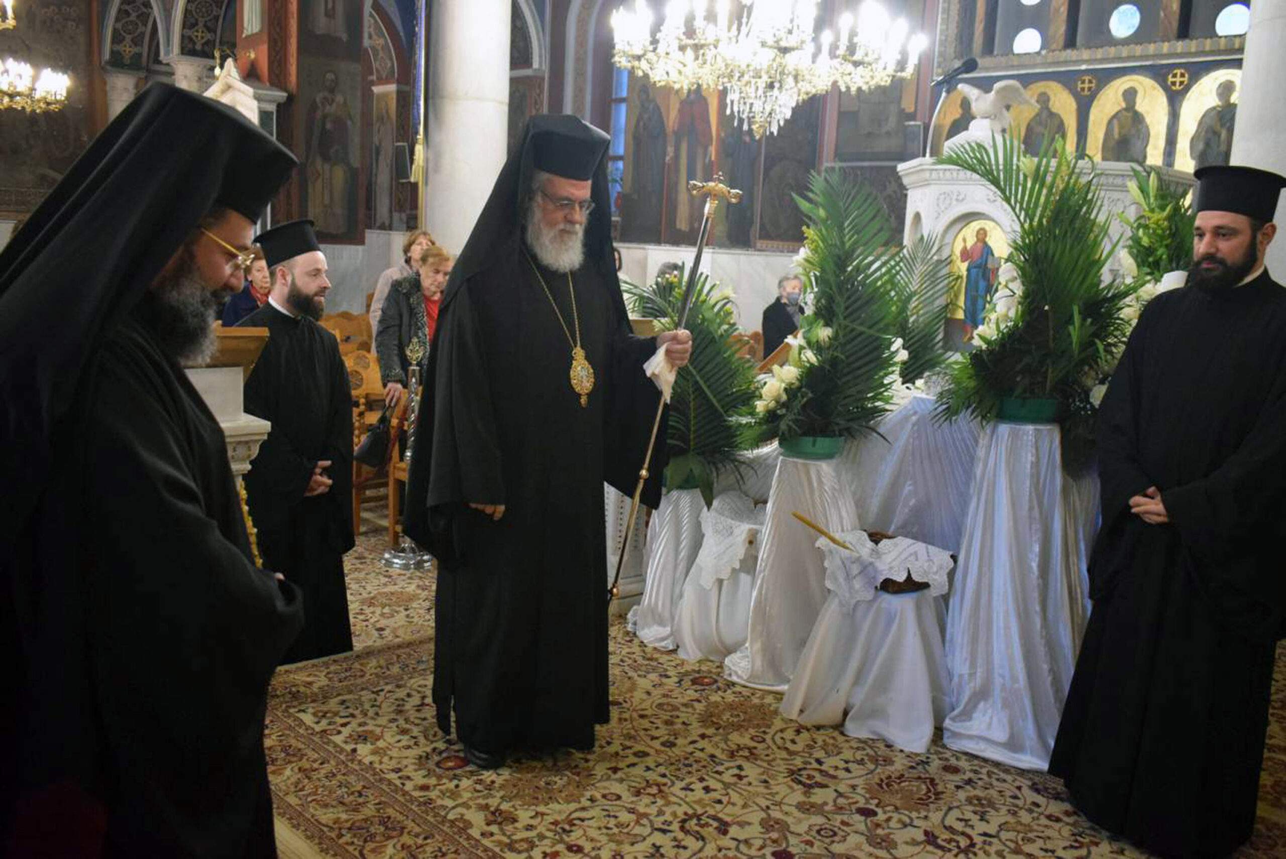 Ιερά  Μητρόπολι Ιλίου : Θ. λειτουργία  και ανάγνωση  της Συνοδικής Εγκυκλίου