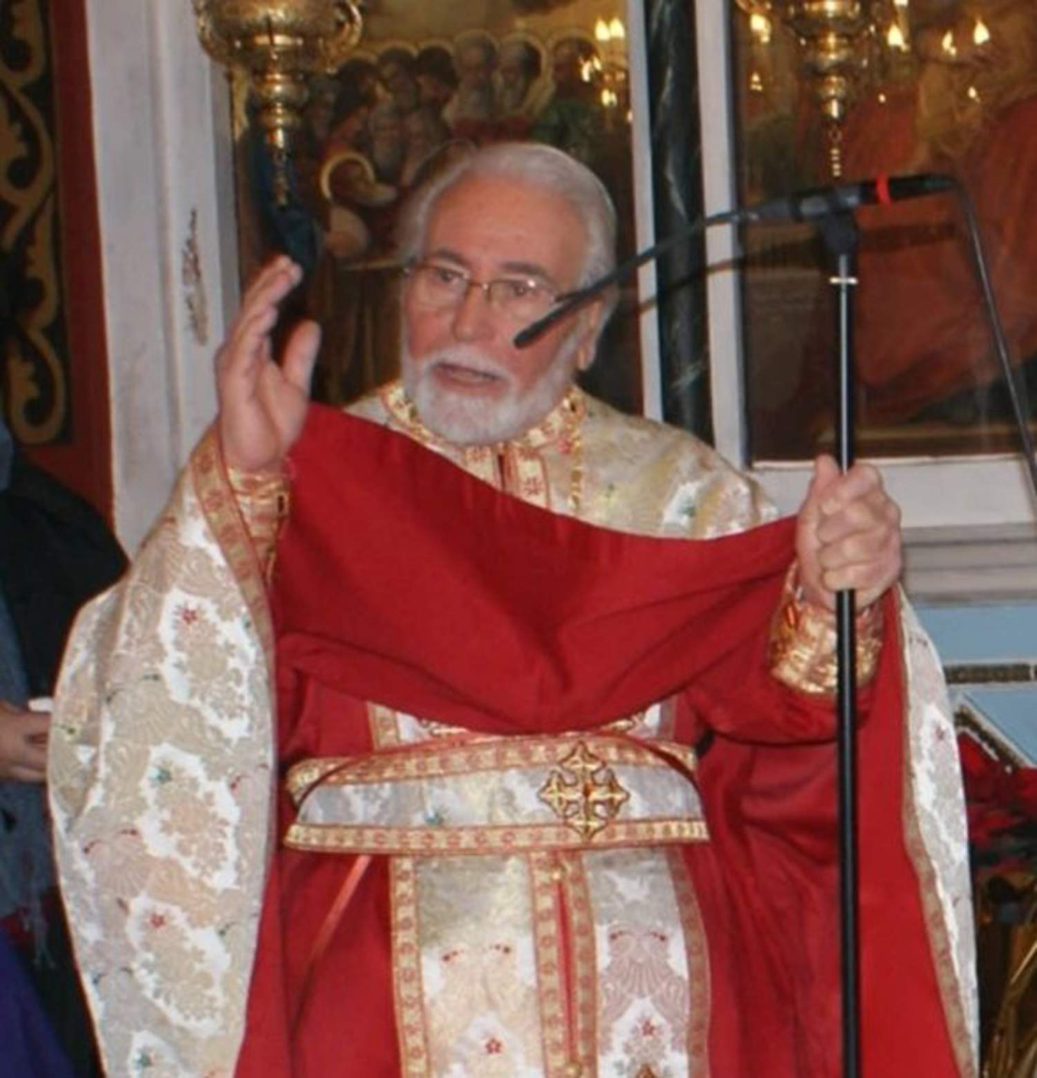 Αναγγελία κοίμησης του μακαριστού πρεσβ. Χαραλάμπους Τριαντόπουλου