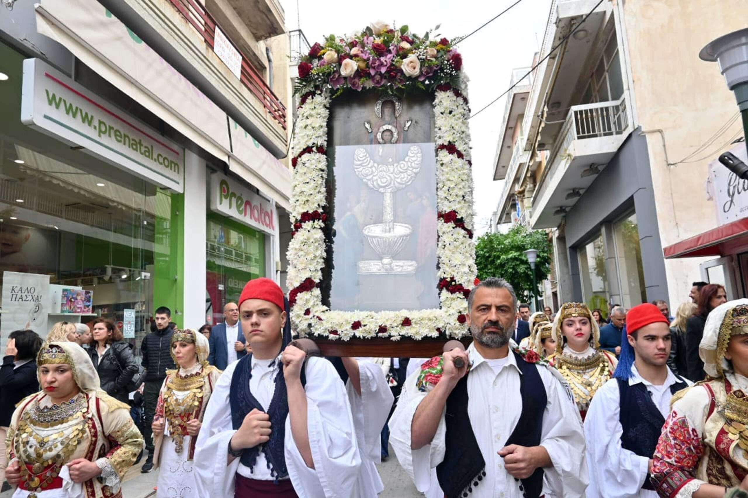 Με λαμπρότητα ο εορτασμός της Ζωοδόχου Πηγής, στις Αχαρνές.