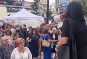 Απέδωσε  η  συγκέντρωση  διαμαρτυρίας στην πλατεία, για τον Άγιο Βλάση.