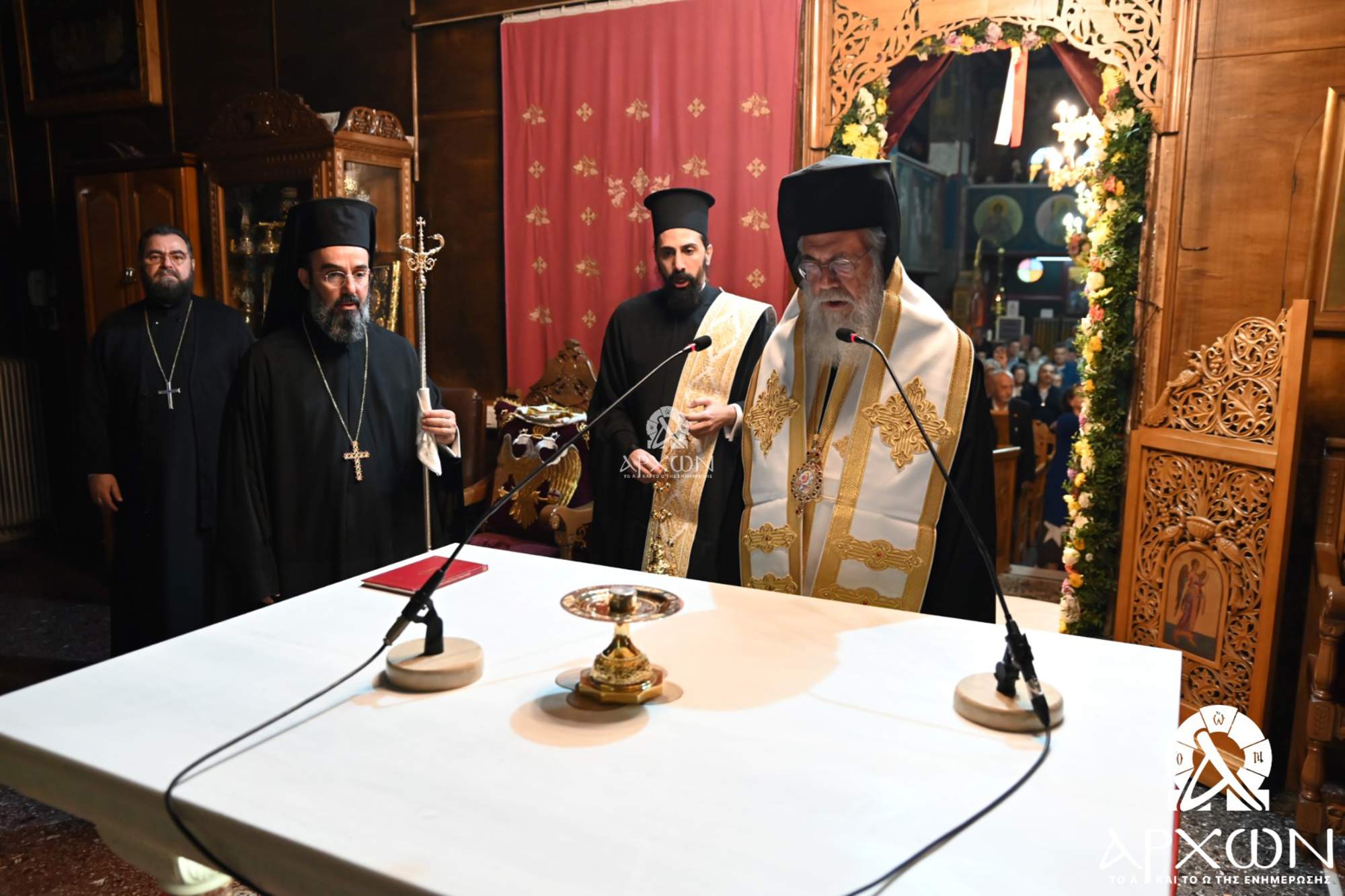 Εσπερινός Εγκαινίων στον Ι. Ν. Αγ. Κωνσταντίνου & Ελένης Κάτω Αχαρνών