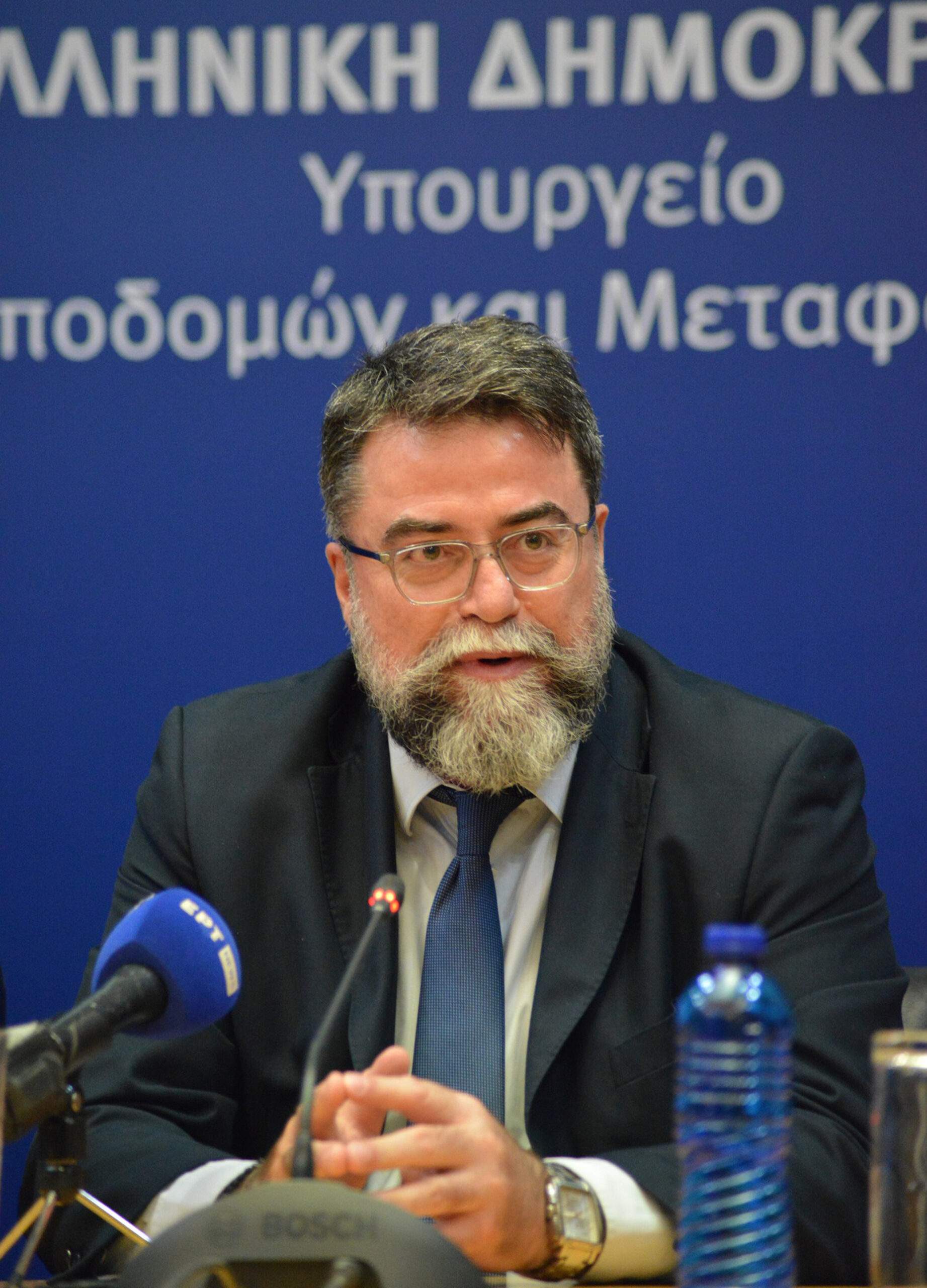Τελετή παράδοσης – παραλαβής Υφυπουργείου, στο Υπουργείο Υποδομών και Μεταφορών.