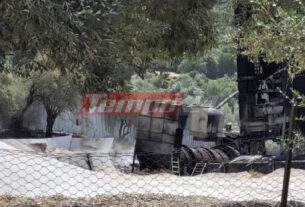 Κάτοικος Αχαρνών ο 53χρονος που σκοτώθηκε σε φωτιά που ξέσπασε σε εργοτάξιο πίσσας στο Αγρίνιο