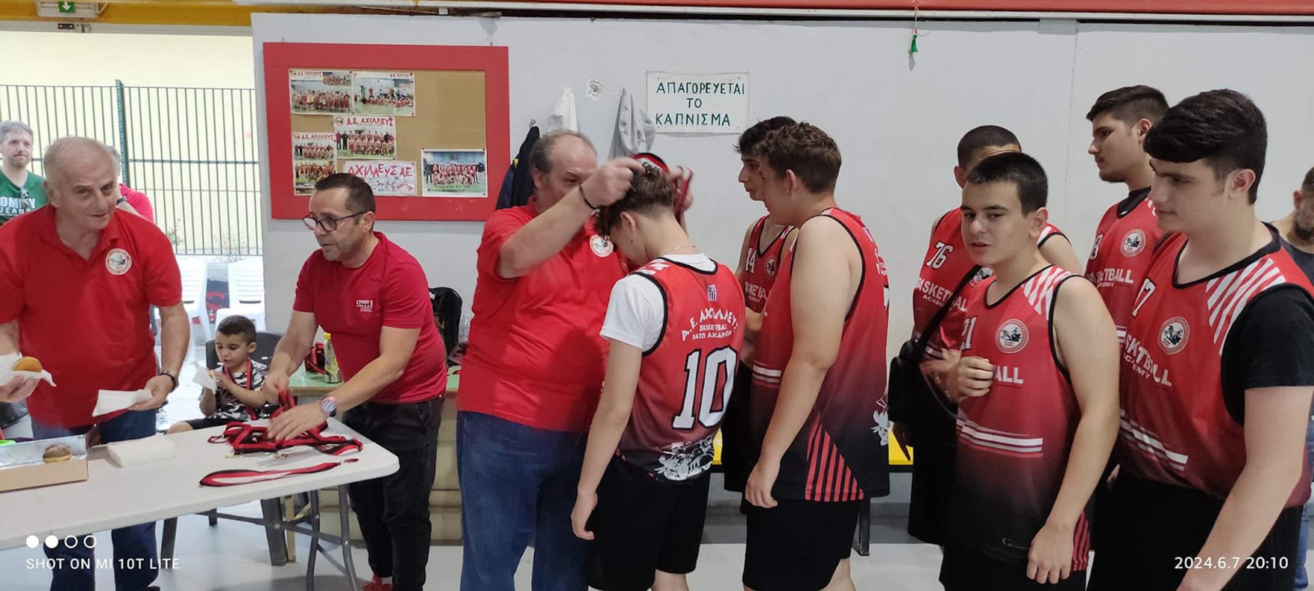 Σε πανηγυρικό κλίμα στην τελετή λήξη των Ακαδημιών της Α.Ε. ΑΧΙΛΛΕΥΣ BC