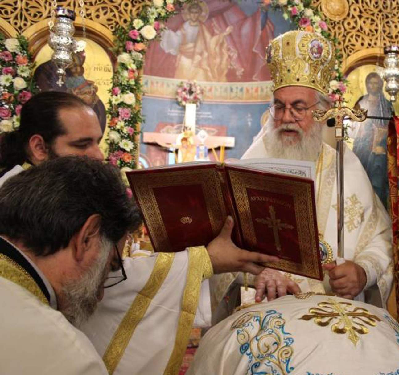 Πανηγυρική Θ. Λειτουργία στο προσκύνημα της Αγίας Παρασκευής, Ανάγκασσας