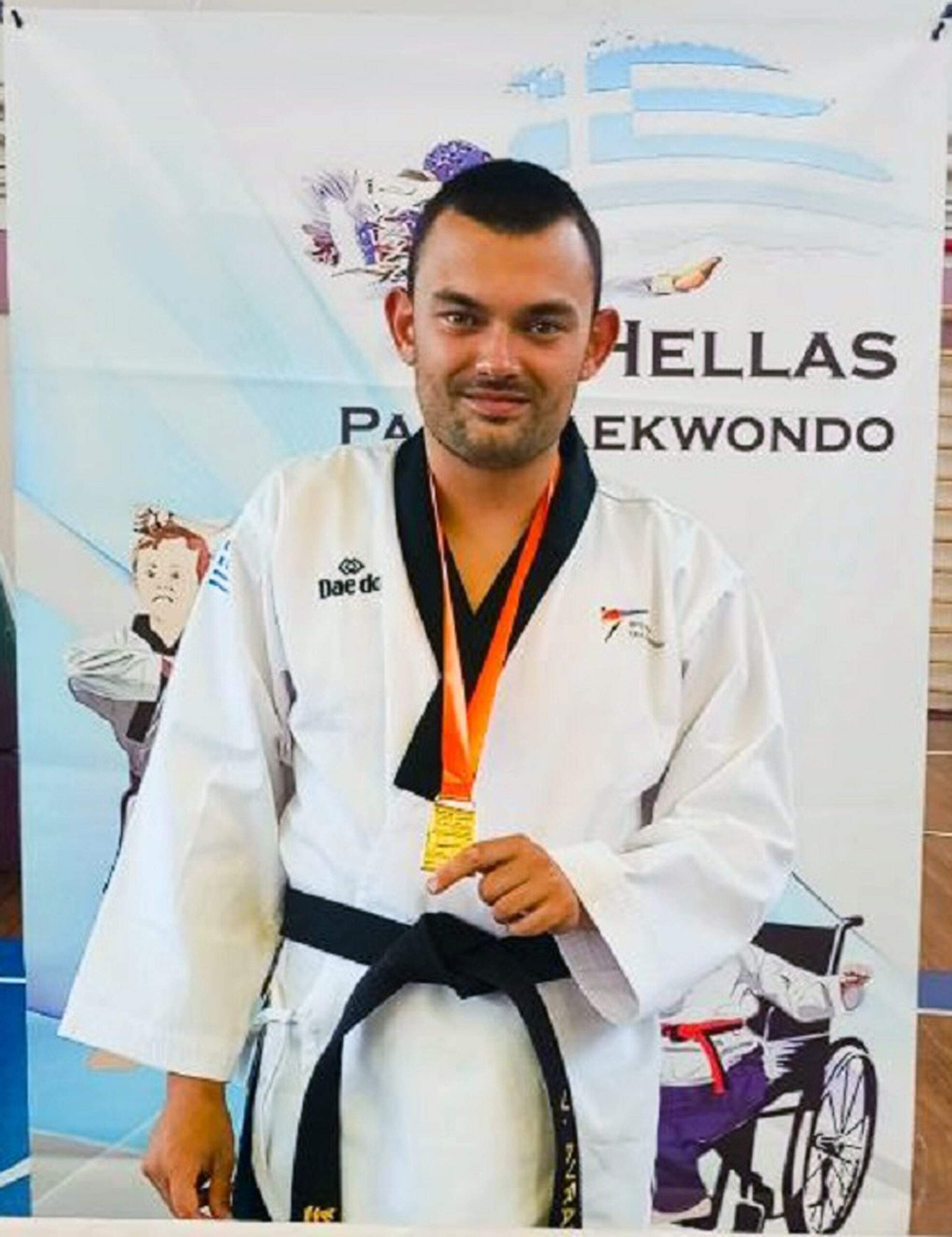 Χρυσό μετάλλιο για τον Βασίλη Αβραμίκα στο Πανελλήνιο πρωτάθλημα Παρά Ταεκβοντό