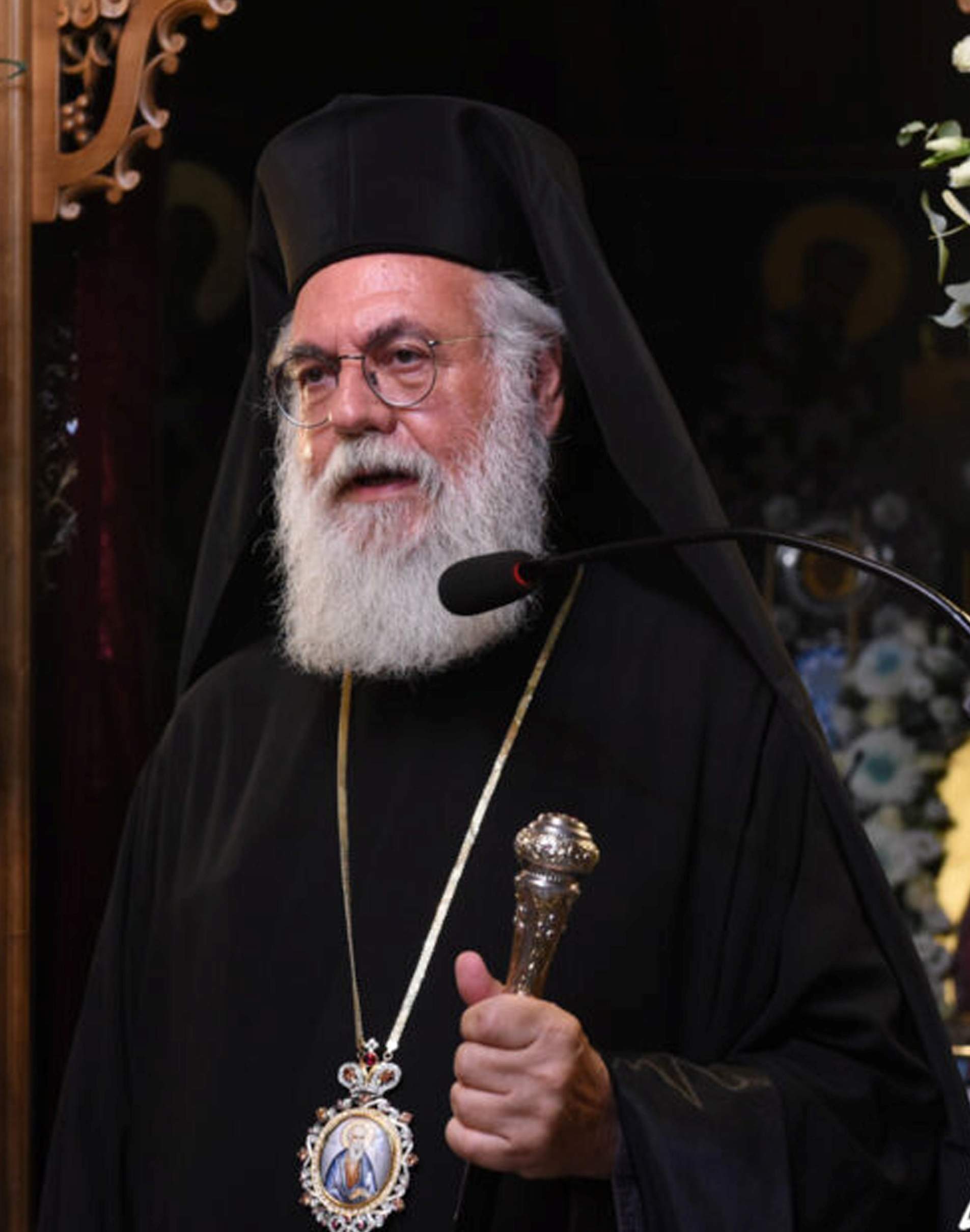 Πολυαρχιερατικός Εσπερινός ονομαστηρίων του Μητροπολίτη Ιλίου Αθηναγόρα