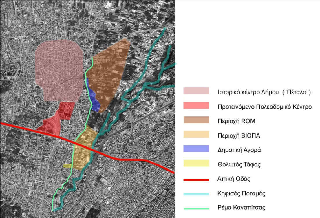 Την πρώτη του παράταση πήρε το έργο για τη διευθέτηση του ρέματος Καναπίτσα στις Αχαρνές.