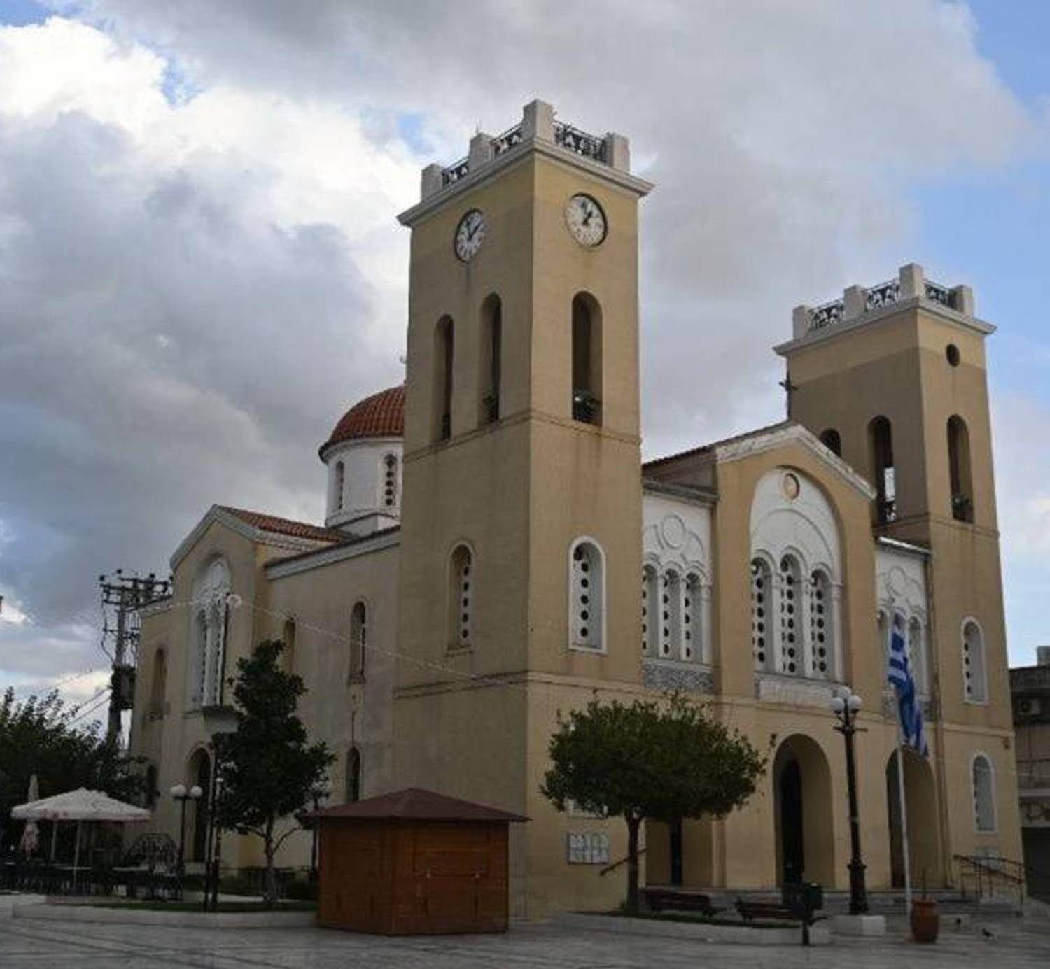Υπογραφή σύμβασης για την Επισκευή του Αγίου Βλασίου Αχαρνών.