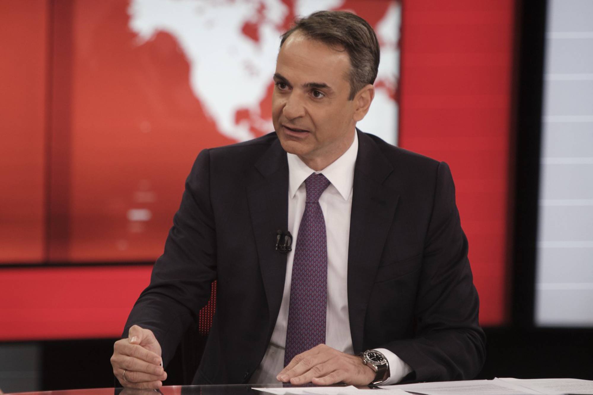 Συνέντευξη Κυριάκου Μητσοτάκη στον  Alpha.  – Λεπτό προς λεπτό όσα δηλώνει ο πρωθυπουργός.