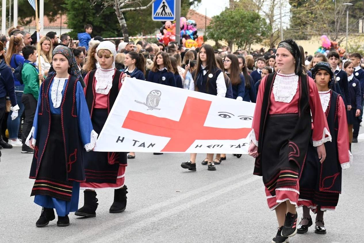 Με υπερηφάνεια τιμήθηκε η επέτειος της 25ης Μαρτίου στον Δήμο Αχαρνών