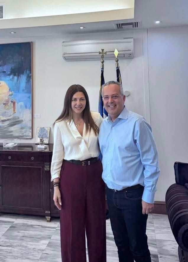 Συνάντηση Ζαχαράκη με τον Πρόεδρο του Ινστιτούτου Τοπικής Αυτοδιοίκησης