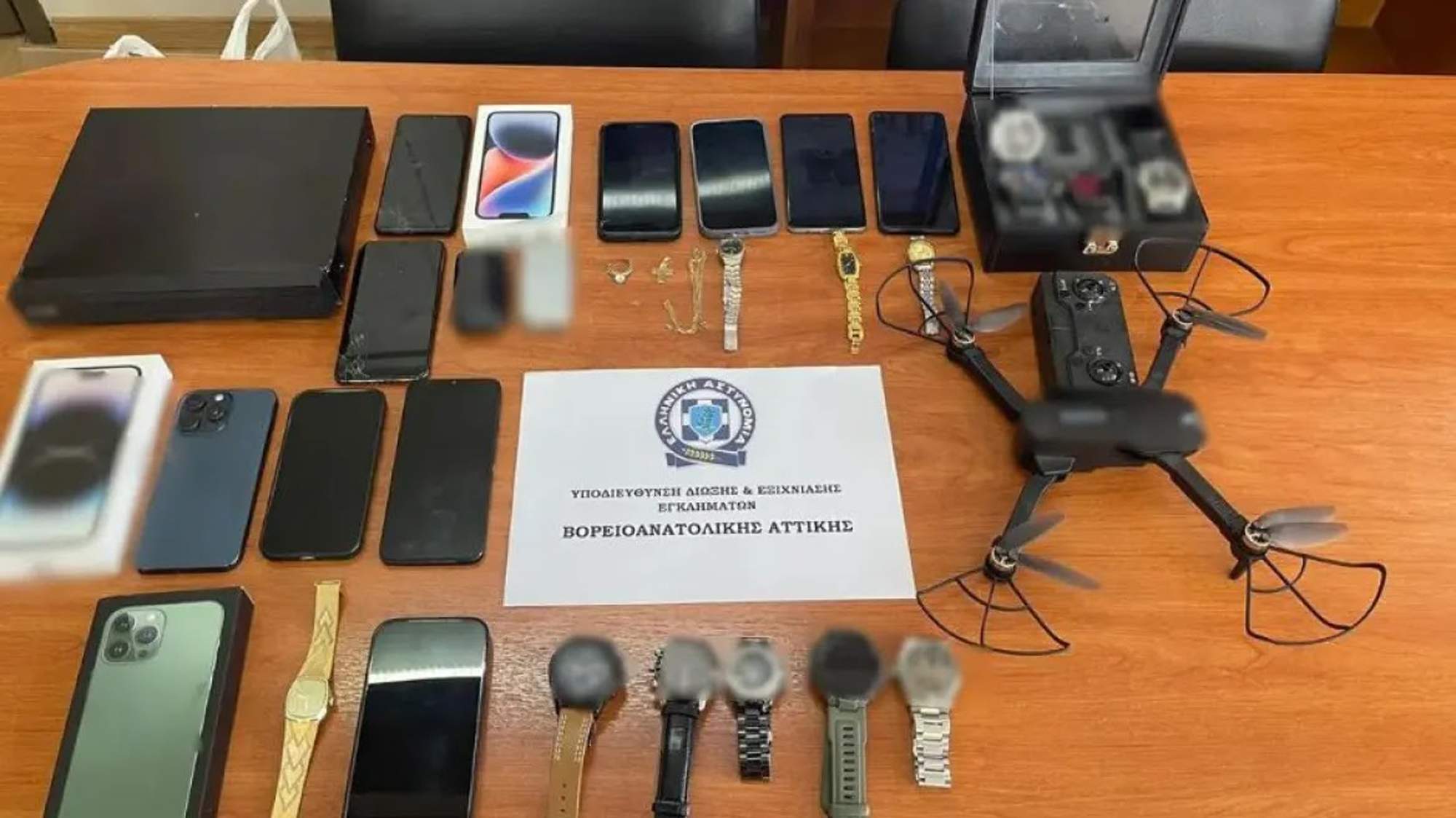 Σπείρα με ορμητήριο τα Άνω Λιόσια είχε drone για… τσιλιαδόρο όταν άνοιγε σπίτια σε Αττική και Χαλκίδα