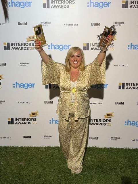 Χρυσή Διάκριση από τα Interiors Awards 2025 για την Ευρώπη Κοσμίδη