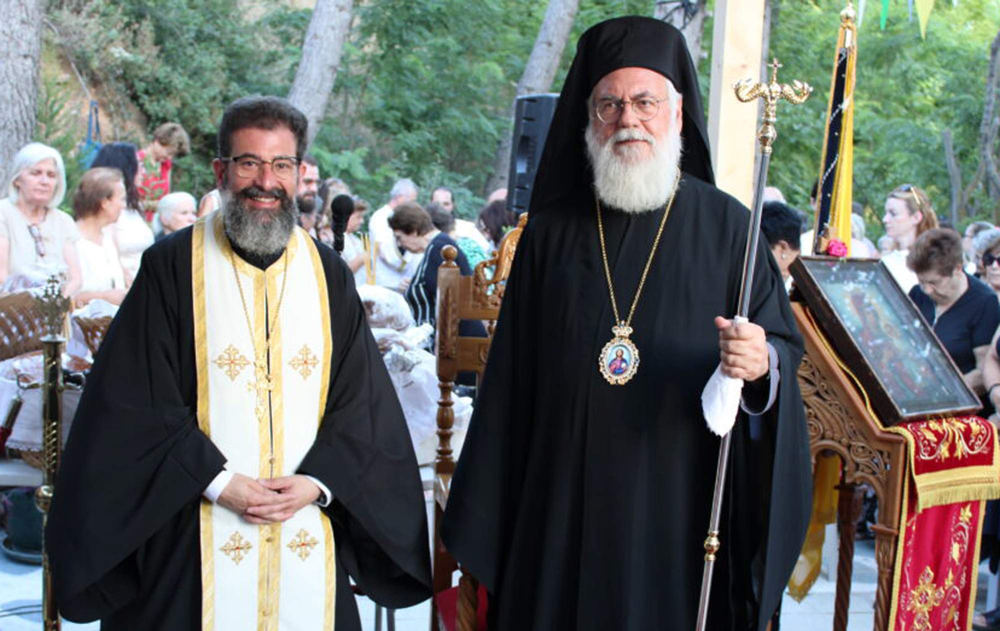 Αρχιερατικός Εσπερινός της Αγίας Κυριακής στη Βαρυμπόμπη.