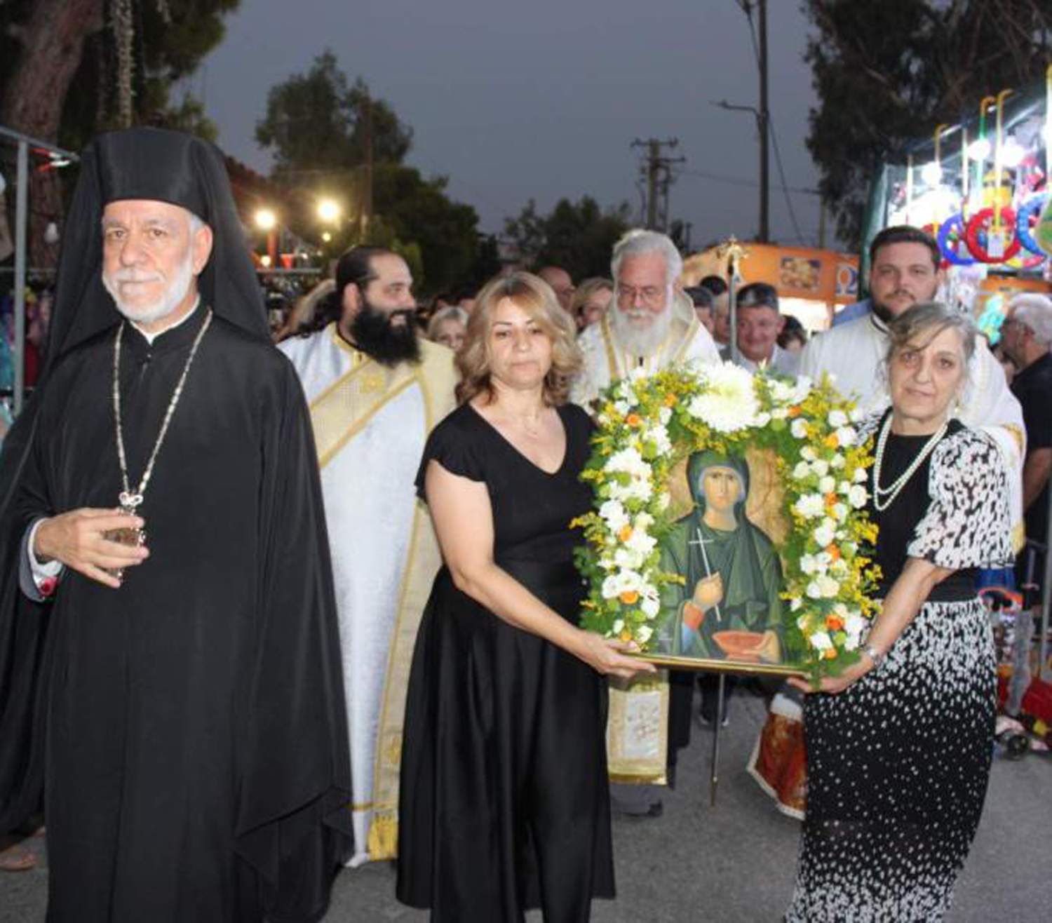 Εσπερινός Αγίας Παρασκευής στις Άνω Αχαρνές