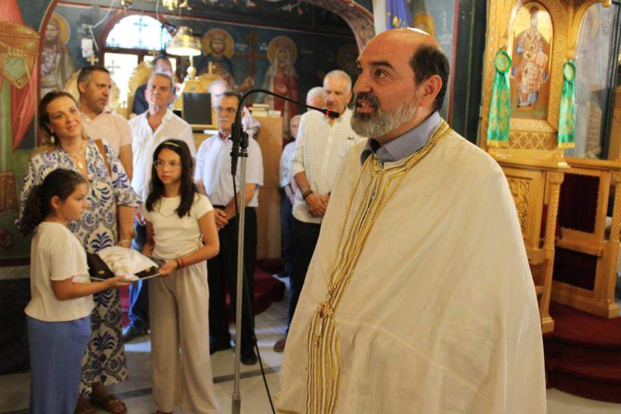 Θεία Λειτουργία στο προσκύνημα της Αγίας Παρασκευής – Ανάγκασα