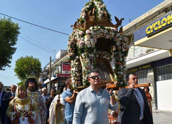 Με τη λιτάνευση της Ιεράς Εικόνας κορυφώθηκε το πανηγύρι της Φυλής