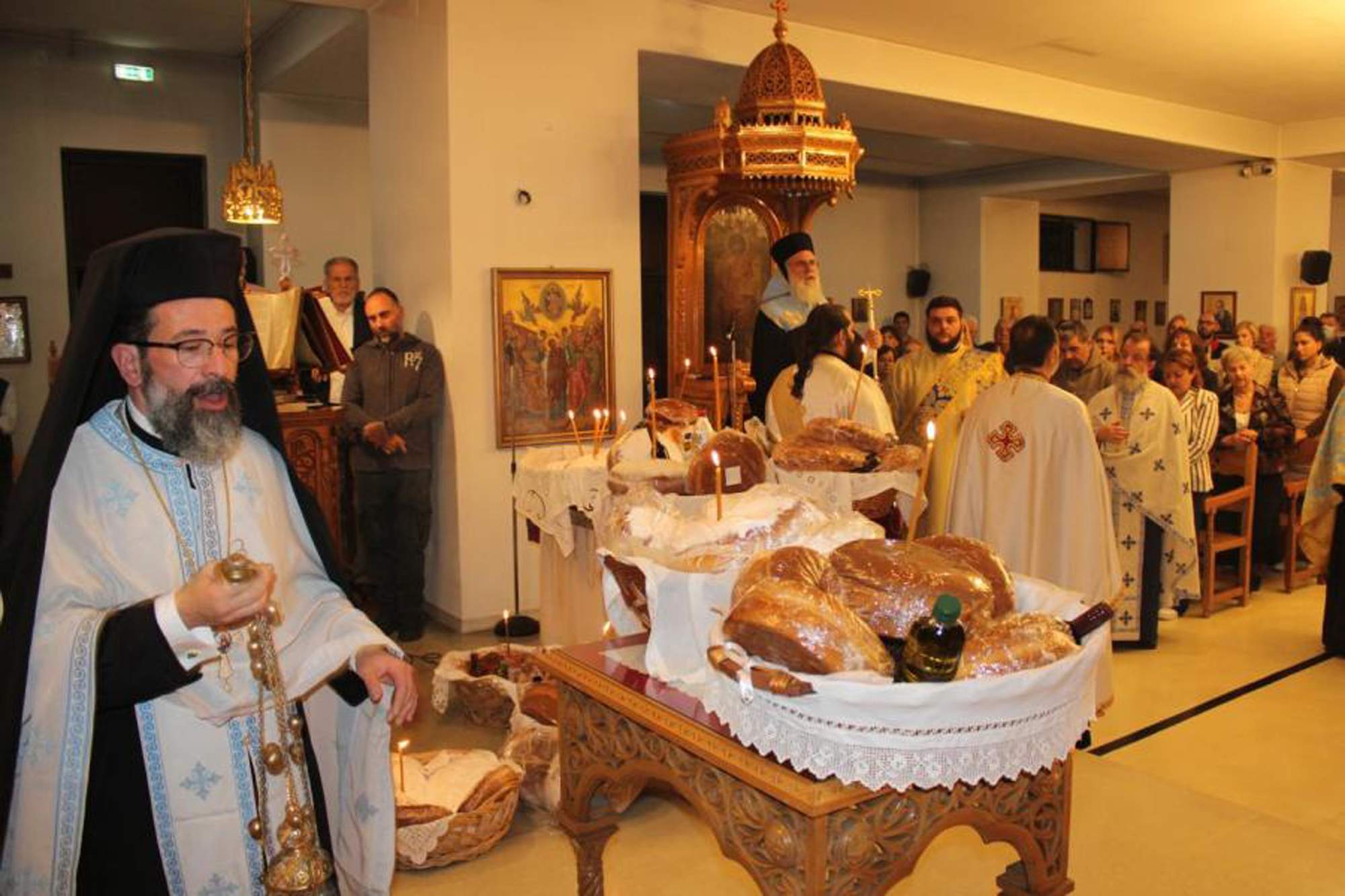 Πανηγυρικός Εσπερινός των Ταξιαρχών , στις Αχαρνές