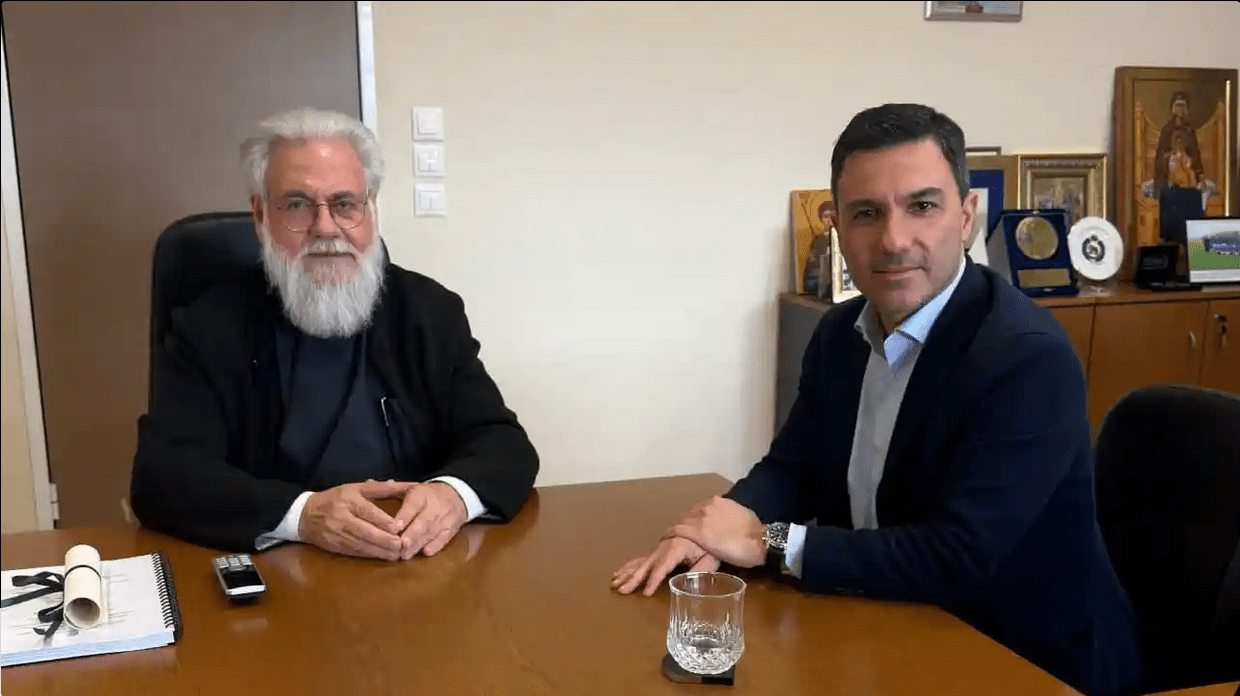 Στ. Πουλής: Έρχονται δωρεάν ιατρικές εξετάσεις στις ενορίες του Δήμου Φυλής – Συνάντηση με τον Μητροπολίτη Αθηναγόρα. Στ. Πουλής: Έρχονται δωρεάν ιατρικές εξετάσεις στις ενορίες του Δήμου Φυλής – Συνάντηση με τον Μητροπολίτη Αθηναγόρα.