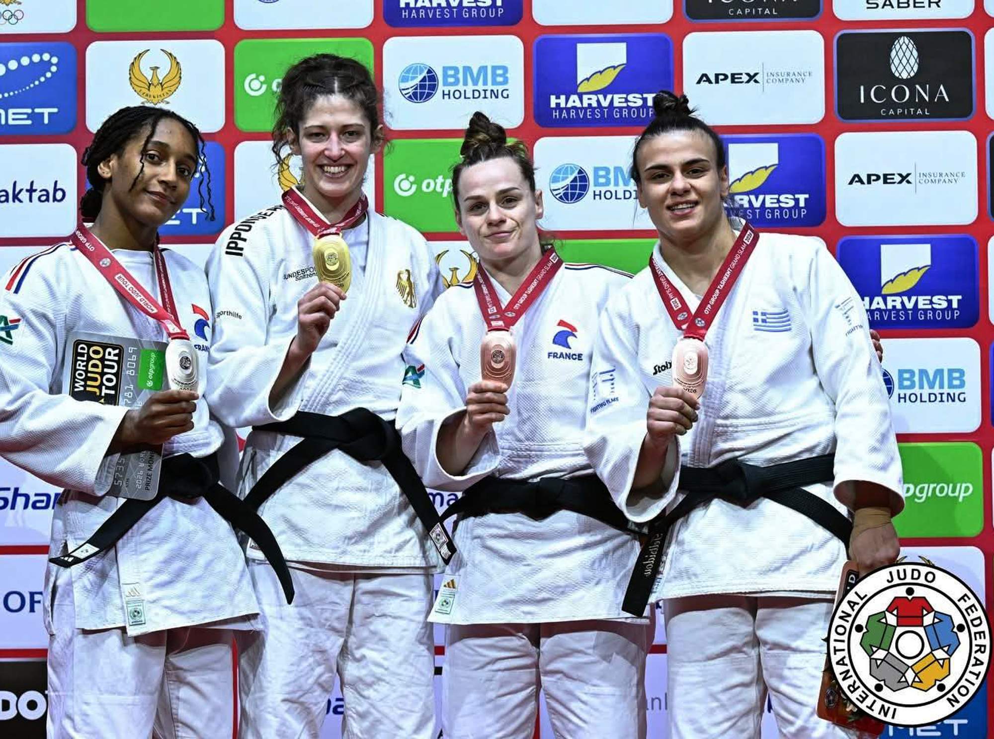 Ελισάβετ Τελτσίδου: Χάλκινο μετάλλιο στο Tashkent Grand Slam.